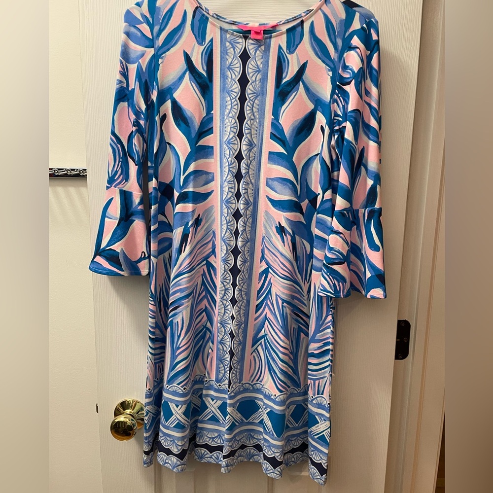 Lilly Pulitzer Pink and Blue Dress
